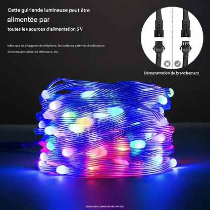 guirlande LED bluetooth