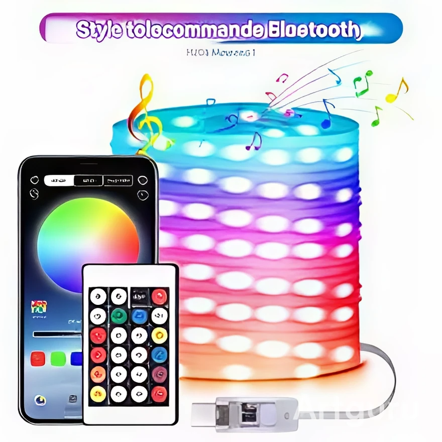 guirlande LED bluetooth